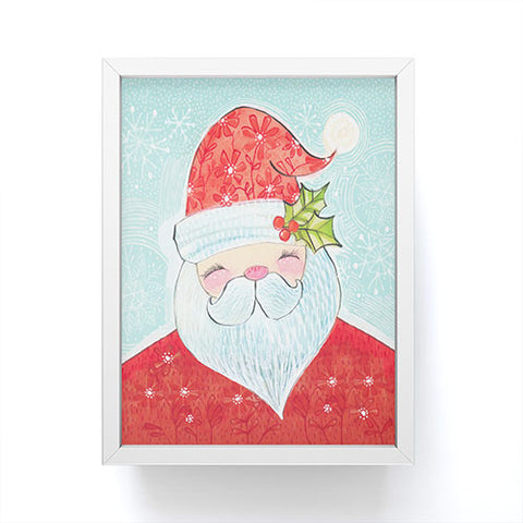 Cori Dantini Sweet Santa Framed Mini Art Print
