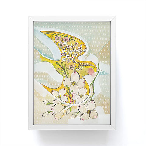 Cori Dantini the goldfinch Framed Mini Art Print