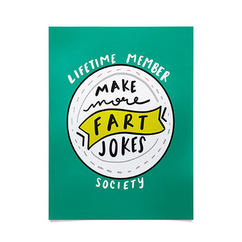Craft Boner Fart jokes society Poster