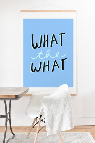 Craft Boner What the what Art Print And Hanger