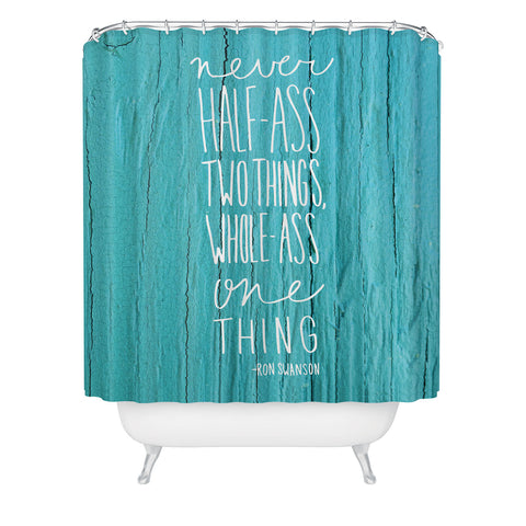 Craft Boner Whole ass one thing Shower Curtain