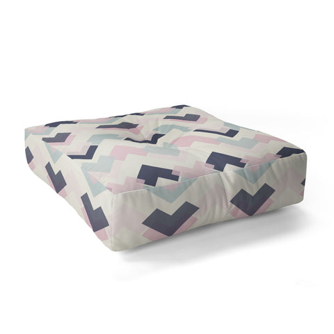 CraftBelly Bright Angles Floor Pillow Square