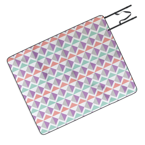 CraftBelly Geo Technicolor Picnic Blanket
