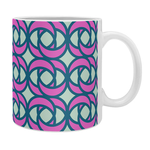 CraftBelly Mod Rose Hibiscus Coffee Mug