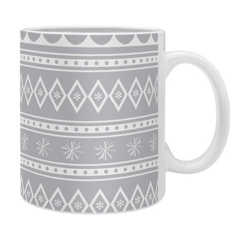 CraftBelly Retro Holiday Gray Coffee Mug
