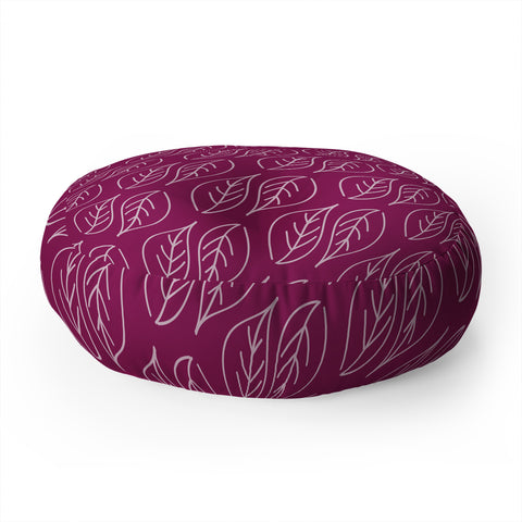 CraftBelly Topiary Pomegranate Floor Pillow Round