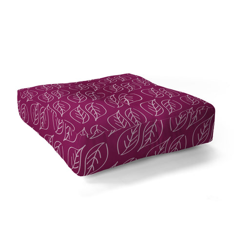 CraftBelly Topiary Pomegranate Floor Pillow Square