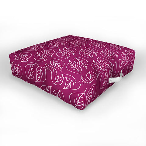 CraftBelly Topiary Pomegranate Outdoor Floor Cushion