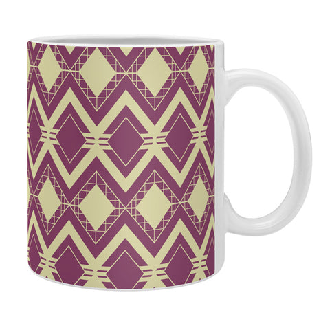 CraftBelly Tribal Merlot Coffee Mug