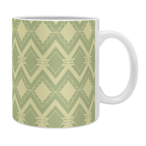 CraftBelly Tribal Olive Coffee Mug