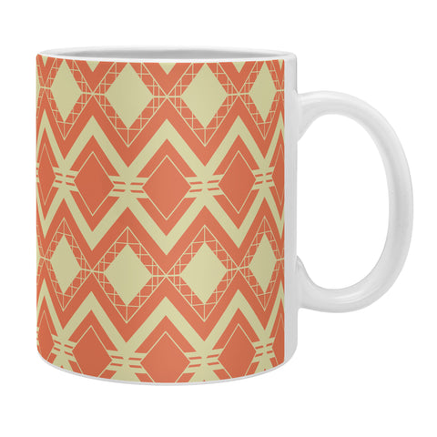 CraftBelly Tribal Persimmon Coffee Mug