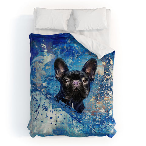 Creativemotions French Bulldog Frenchie Dog Comforter