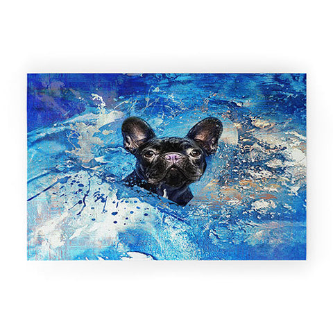 Creativemotions French Bulldog Frenchie Dog Welcome Mat