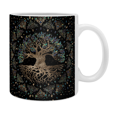 Creativemotions Tree of life Yggdrasil Golden Coffee Mug
