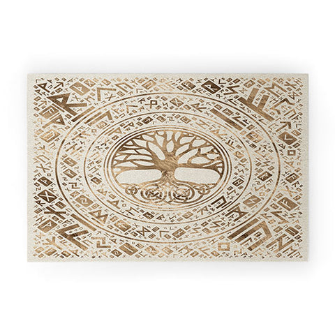 Creativemotions Tree of life Yggdrasil Runic Welcome Mat
