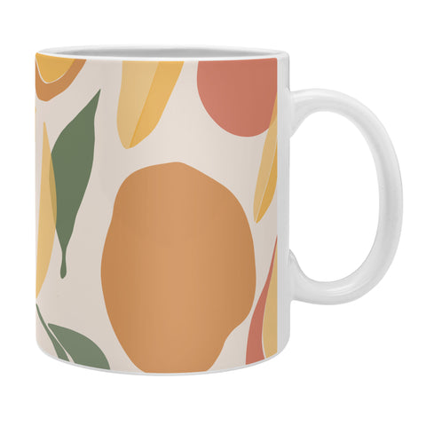 Cuss Yeah Designs Abstract Mango Pattern Coffee Mug
