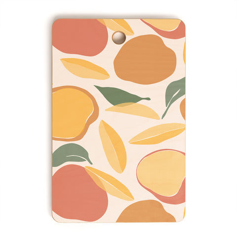 Cuss Yeah Designs Abstract Mango Pattern Cutting Board Rectangle
