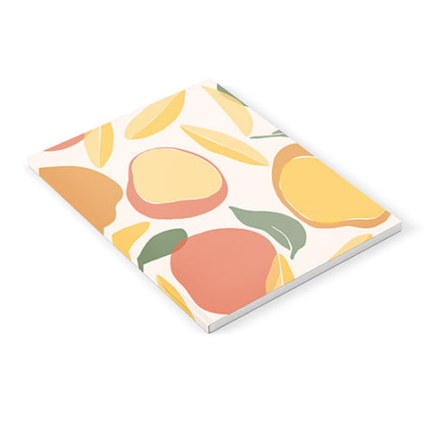Cuss Yeah Designs Abstract Mango Pattern Notebook