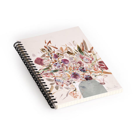 Dan Hobday Art Blooms 1 Spiral Notebook