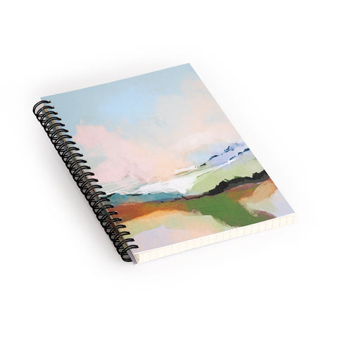 Dan Hobday Art Dream Landscape Spiral Notebook