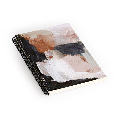 Dan Hobday Art Earthly Abstract Spiral Notebook