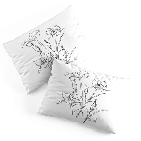Dan Hobday Art Floral 01 Pillow Shams