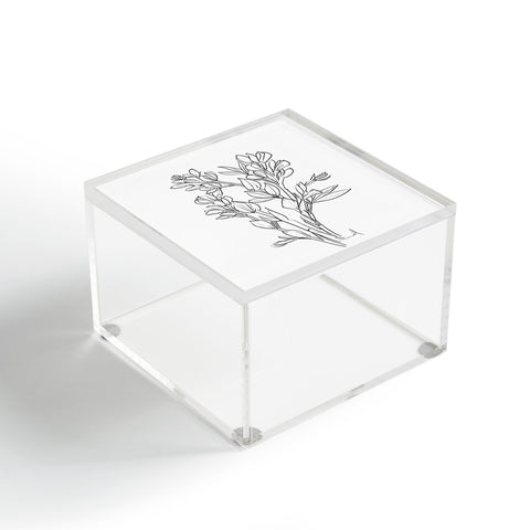 Dan Hobday Art Floral 02 Acrylic Box