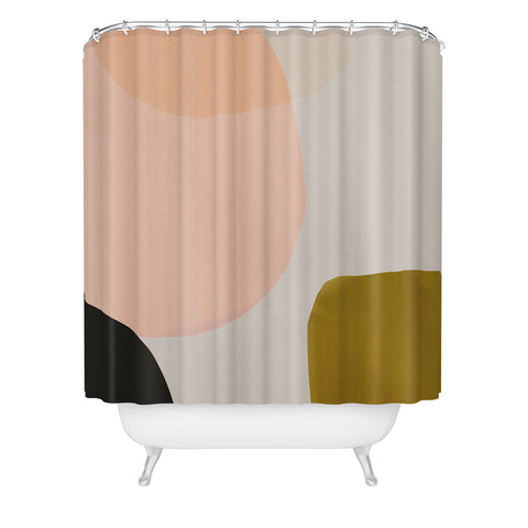 Dan Hobday Art Gloop Shower Curtain