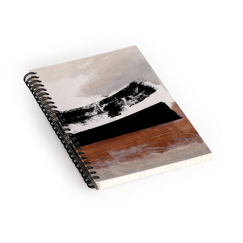 Dan Hobday Art Red Earth Spiral Notebook