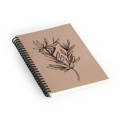 Dan Hobday Art Seedling Spiral Notebook