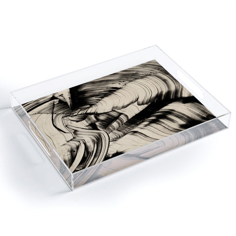 Dan Hobday Art Swirl I Acrylic Tray