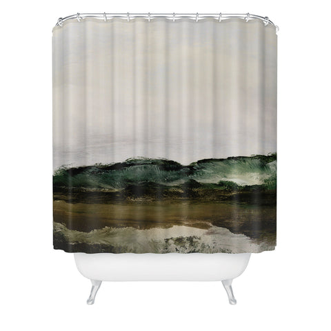 Dan Hobday Art Verte 1 Shower Curtain