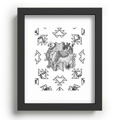 Dash and Ash Arrlo The Buffalo Recessed Framing Rectangle