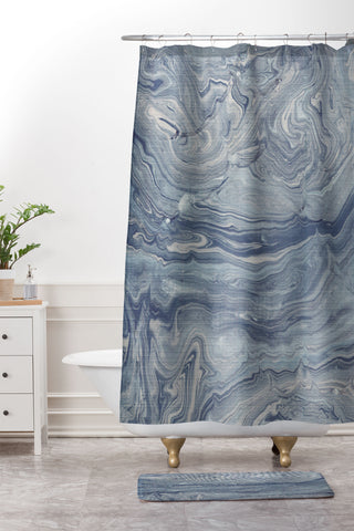 Dash and Ash away Shower Curtain And Mat