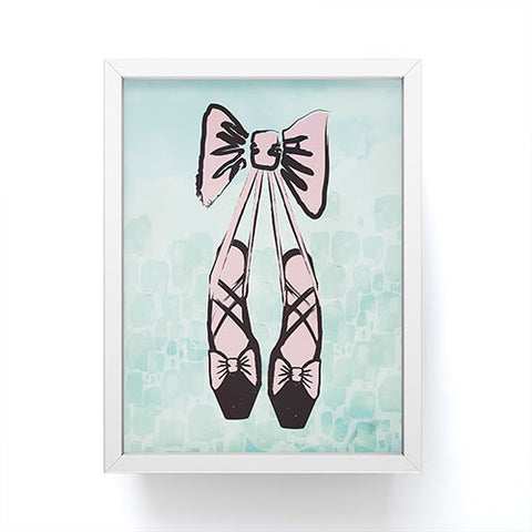 Dash and Ash Ballet Princess Framed Mini Art Print