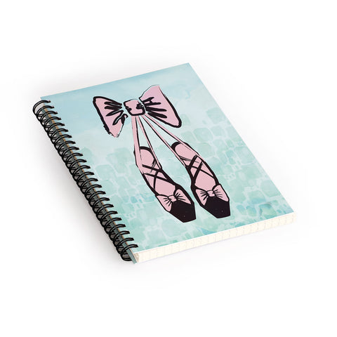 Dash and Ash Ballet Princess Spiral Notebook