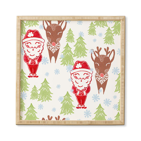 Dash and Ash Best Bros From The North Pole Framed Wall Art