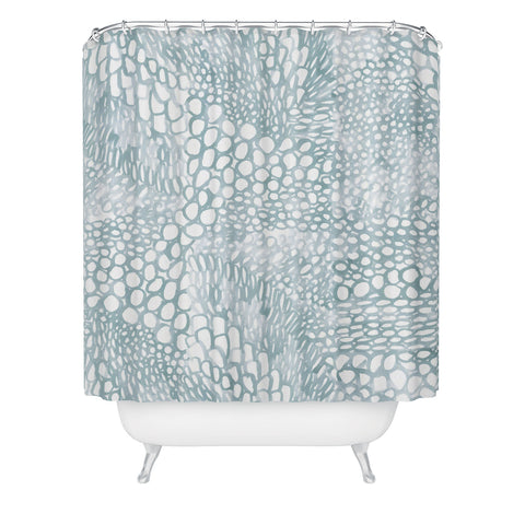 Dash and Ash Cove Shower Curtain
