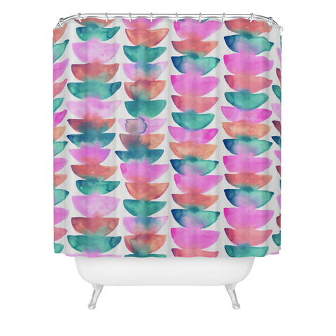 Dash and Ash Emerald City Shower Curtain