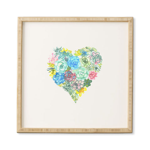 Dash and Ash Heart of Mine Framed Wall Art