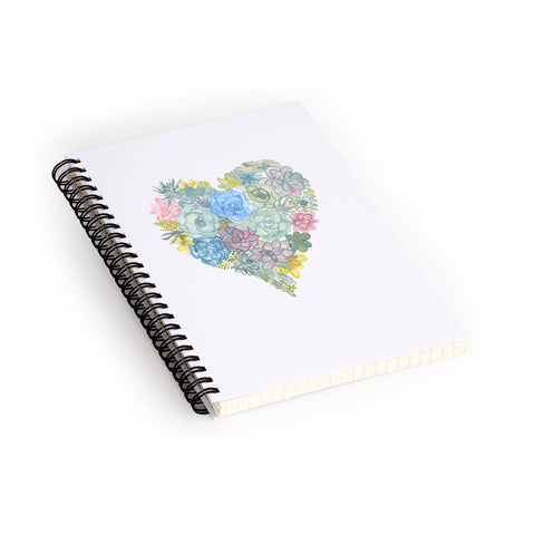 Dash and Ash Heart of Mine Spiral Notebook
