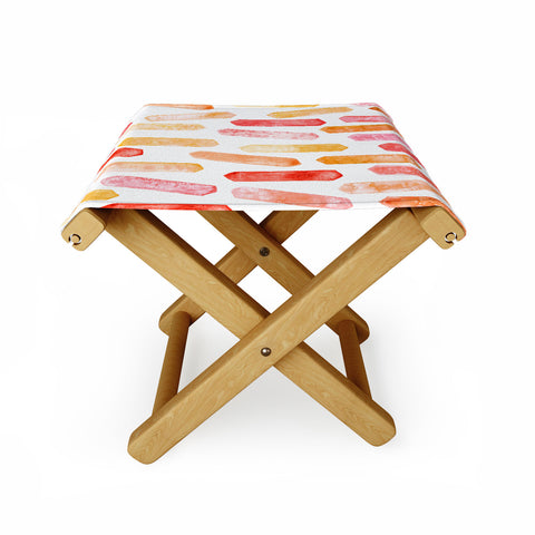 Dash and Ash Imperial Topaz Folding Stool