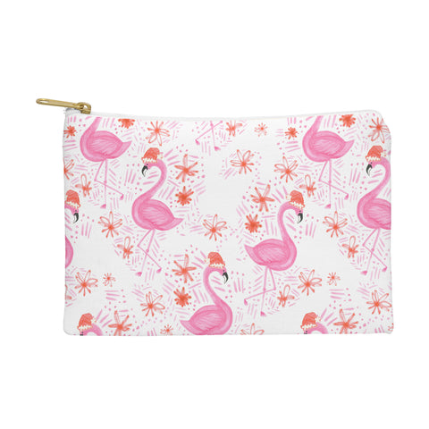 Dash and Ash Jolly Flamingo Pouch