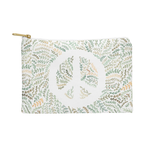 Dash and Ash Leaf Peace Pouch