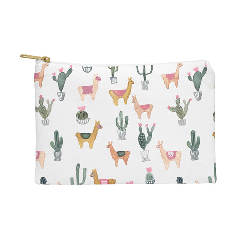 Dash and Ash Llamas and Plants Pouch
