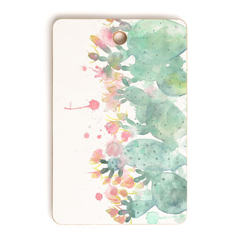 Dash and Ash Messy cactus Cutting Board Rectangle