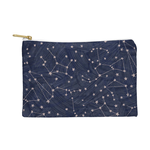 Dash and Ash Nights Sky in Navy Pouch