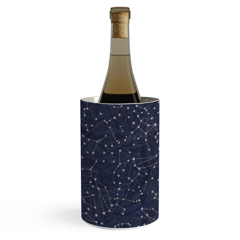 Dash and Ash Nights Sky in Navy Wine Chiller