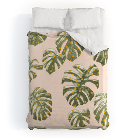 Dash and Ash Palm Oasis Duvet Cover