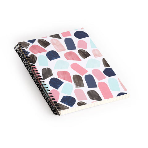 Dash and Ash Petal To The Moon Spiral Notebook